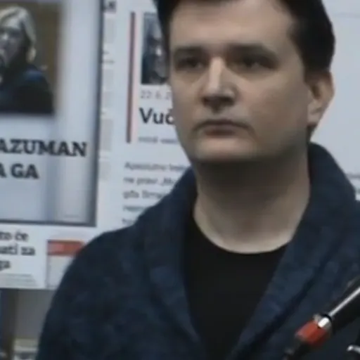 Portrait of Milenko Jovanov