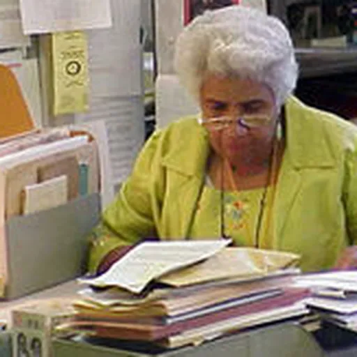 Portrait of Ruth E. Hodge