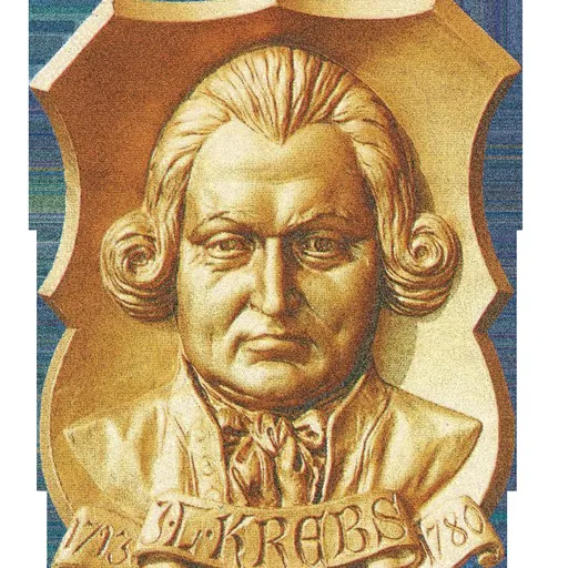 Portrait of Johann Ludwig Krebs