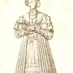 Portrait of Barbara of Brandenburg, Duchess of Brieg