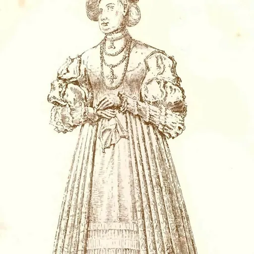 Portrait of Barbara of Brandenburg, Duchess of Brieg