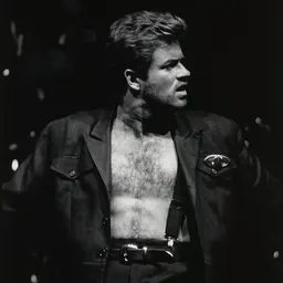 Portrait of George Michael