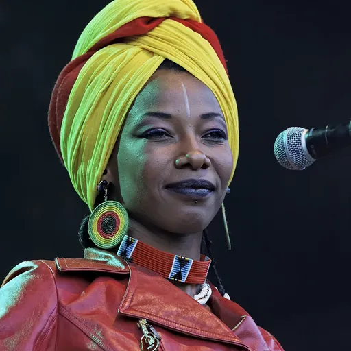 Portrait of Fatoumata Diawara