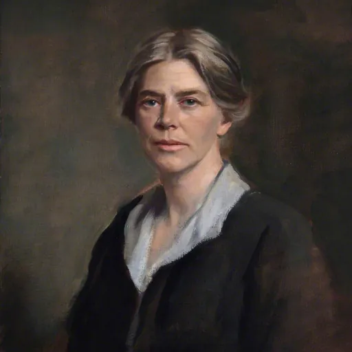 Portrait of Winifred Mercier