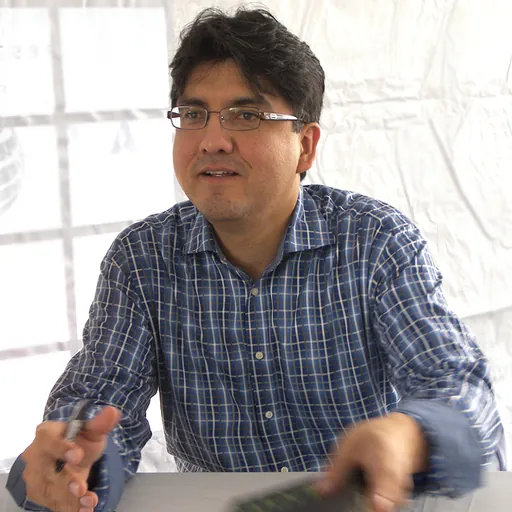Portrait of Sherman Alexie