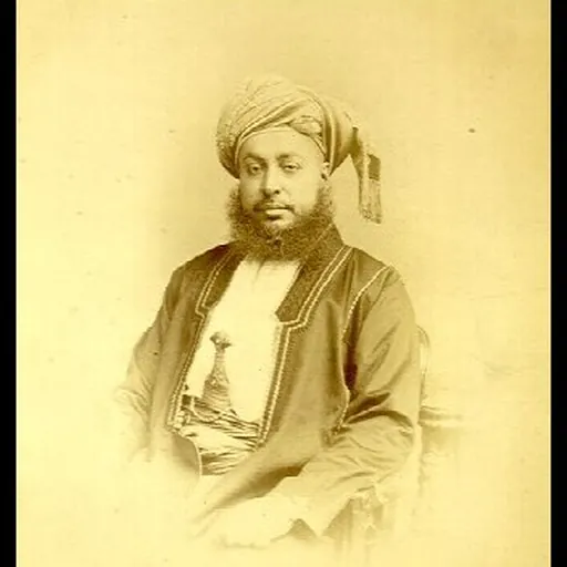Portrait of Barghash bin Said Al Busaidi