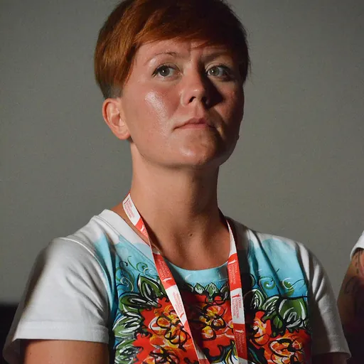 Portrait of Anna Hutsol