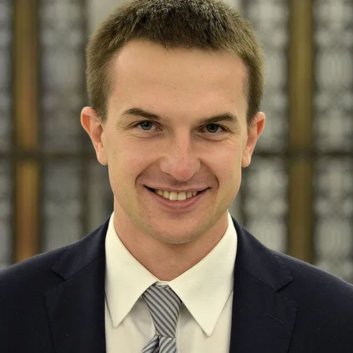 Portrait of Adam Szłapka
