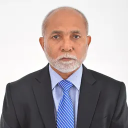 Portrait of Hussain Rasheed Ahmed