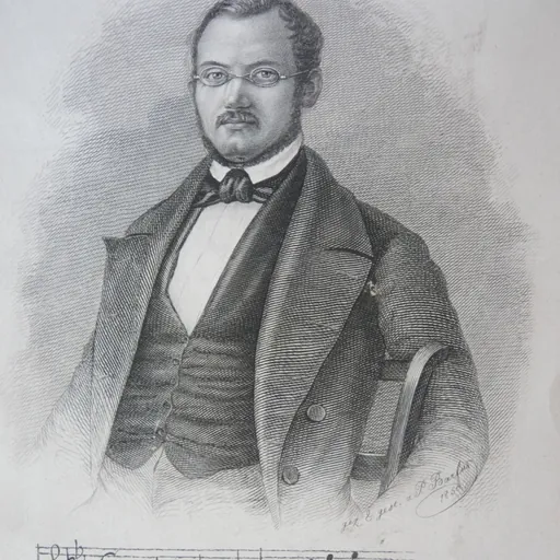 Portrait of Valentin Eduard Becker