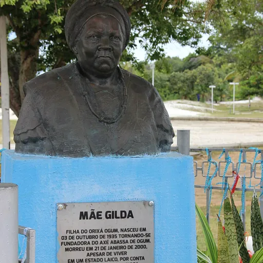 Portrait of Mãe Gilda de Ogum
