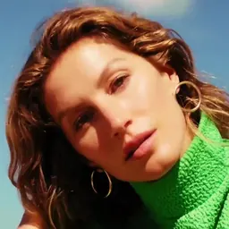 Portrait of Gisele Bündchen