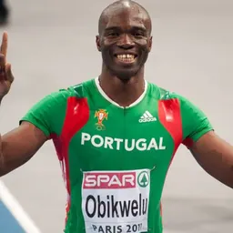 Portrait of Francis Obikwelu