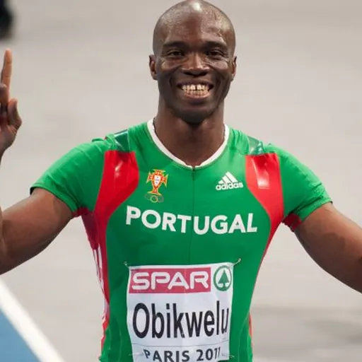 Portrait of Francis Obikwelu