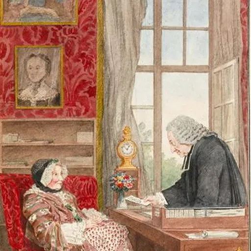Portrait of Marie Anne Doublet