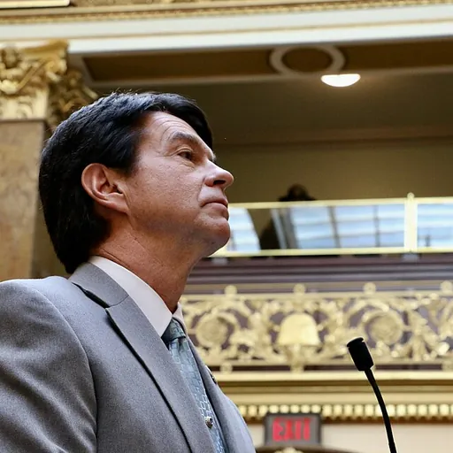 Portrait of Jefferson S. Burton