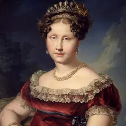 Portrait of Princess Luisa Carlotta of the Two Sicilies
