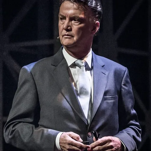 Portrait of Louis van Gaal