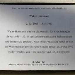 Portrait of Walter Husemann
