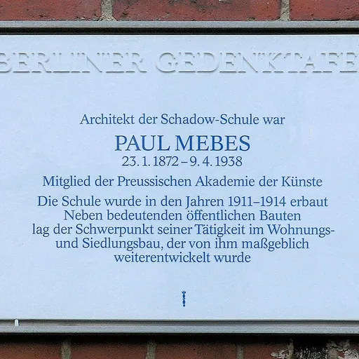 Portrait of Paul Mebes