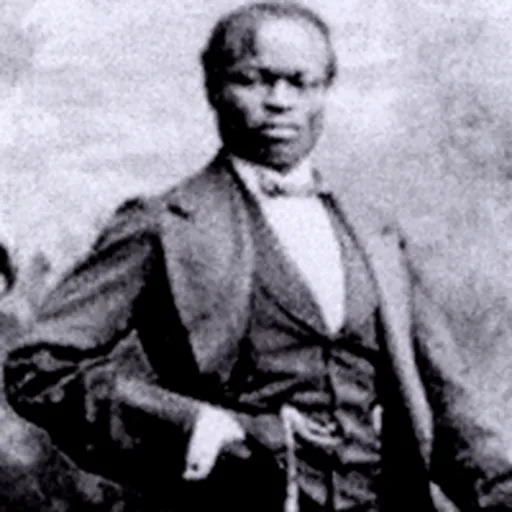 Portrait of James Pinson Labulo Davies