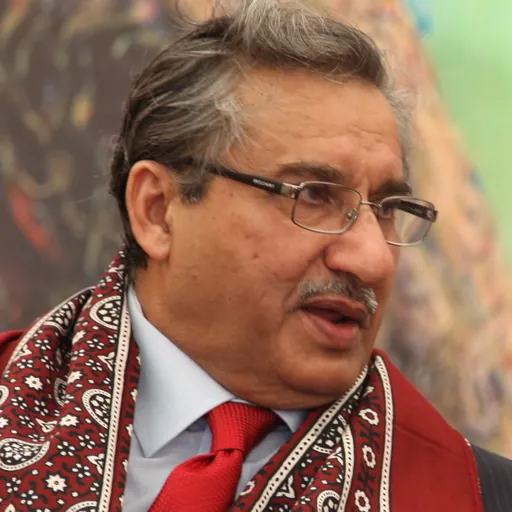 Portrait of Pir Mazhar Ul Haq