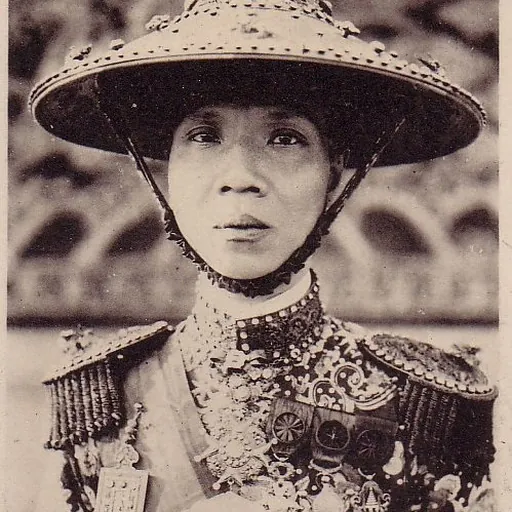 Portrait of Khải Định