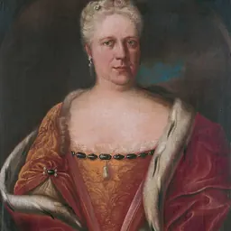 Portrait of Christiane Charlotte of Nassau-Ottweiler