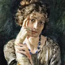 Portrait of Henriette Negrin