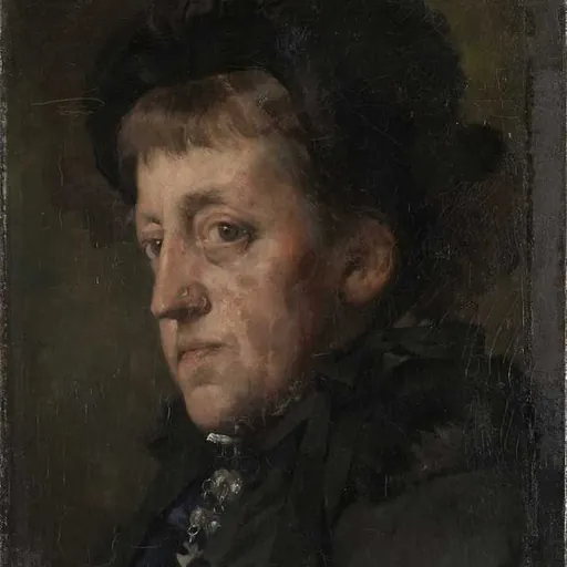 Portrait of Kitty Lange Kielland