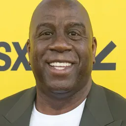 Portrait of Magic Johnson
