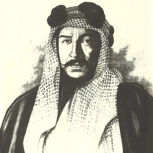 Portrait of Mubarak Al-Sabah