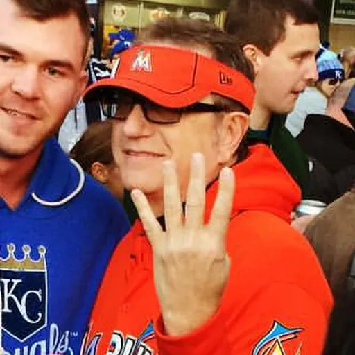Portrait of Marlins Man