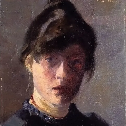 Portrait of Marie Krøyer