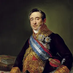 Portrait of Manuel González Salmón