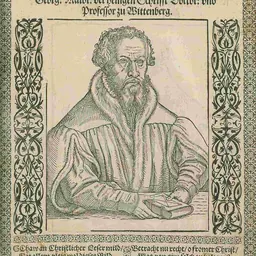 Portrait of Georg Major