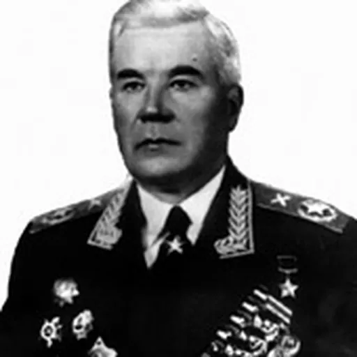Portrait of Mitrofan Nedelin