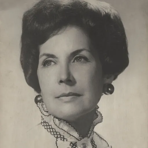 Portrait of Hortensia Bussi