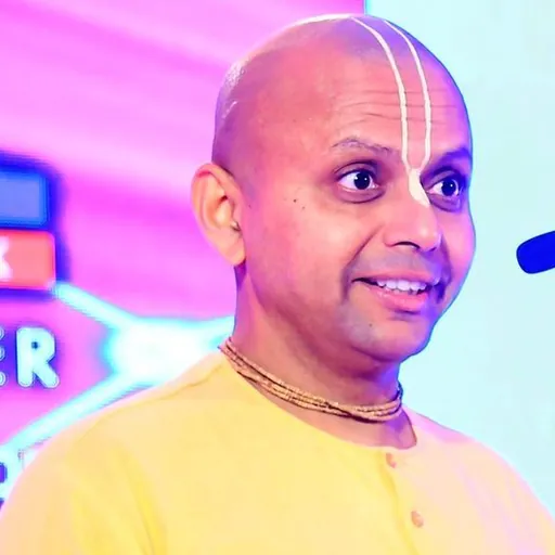 Portrait of Gaur Gopal Das