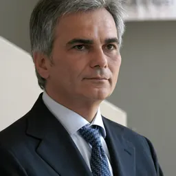 Portrait of Werner Faymann
