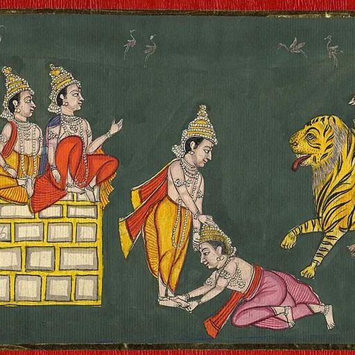Portrait of Changdev Maharaj