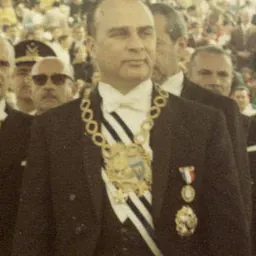 Portrait of Jorge Pacheco Areco