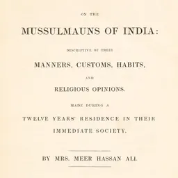 Portrait of Mrs. Meer Hassan Ali