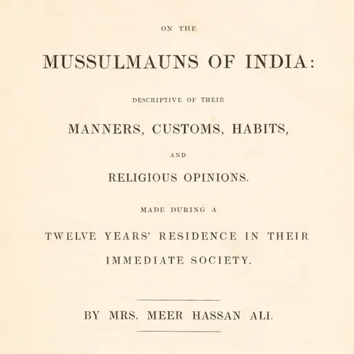 Portrait of Mrs. Meer Hassan Ali