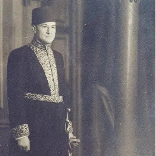 Portrait of Aziz Abaza