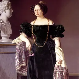 Portrait of Caroline Amalie of Augustenburg