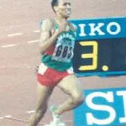 Portrait of Saïd Aouita