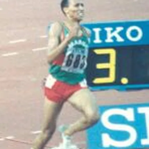 Portrait of Saïd Aouita
