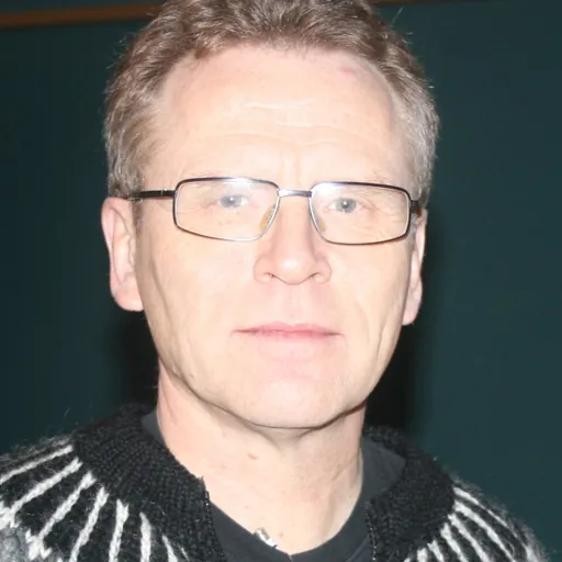 Portrait of Þórarinn Eldjárn