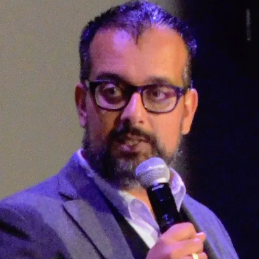 Portrait of Suroosh Alvi